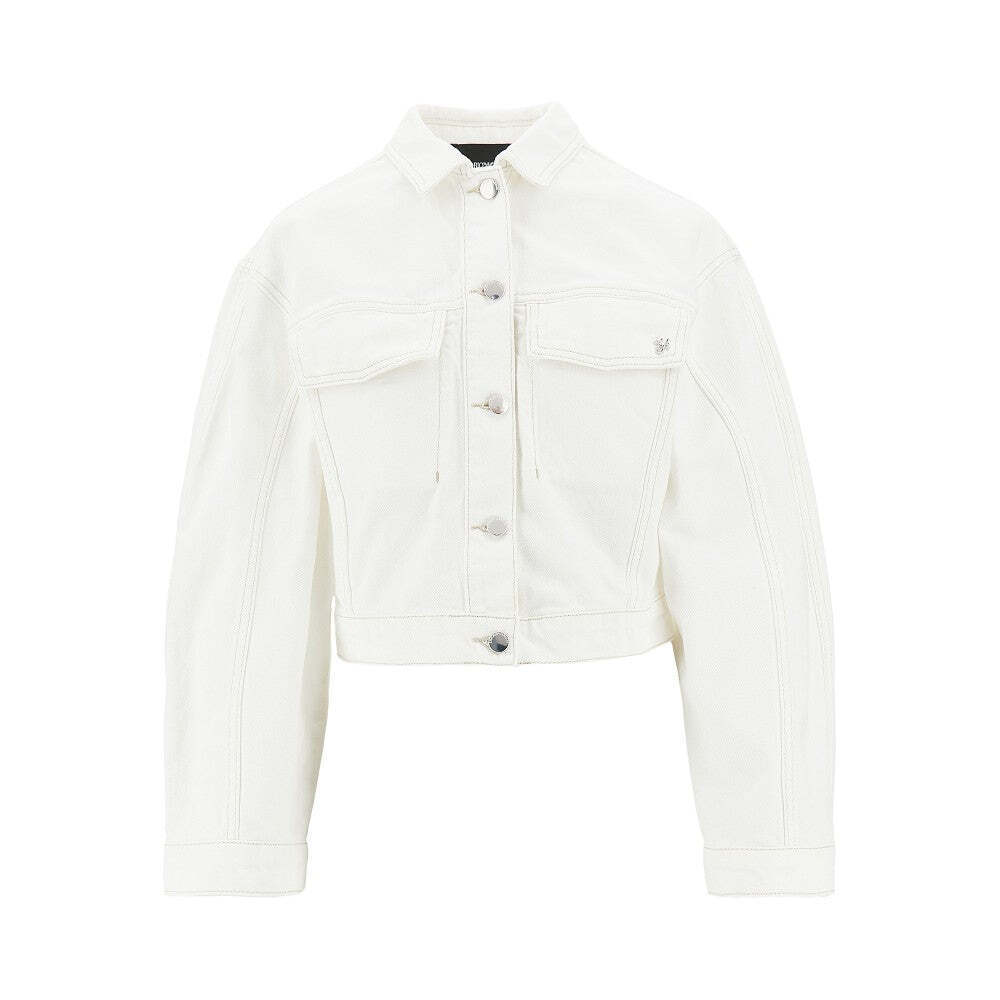 Emporio Armani Cropped Denim Jacket